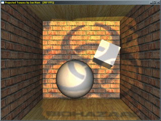 Projected textures